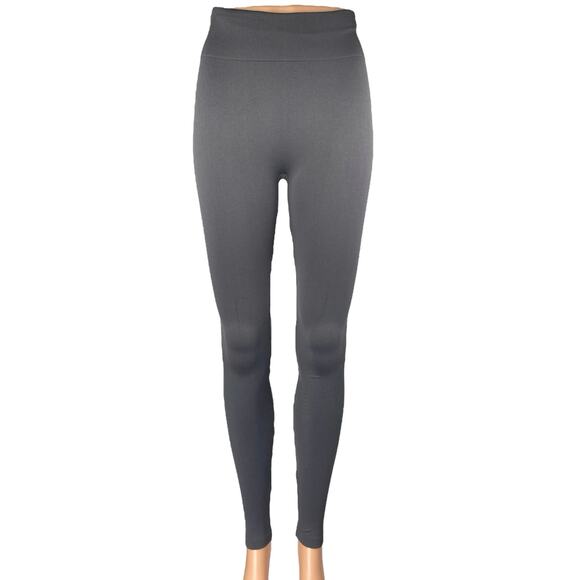 & Other Stories Black Mid Rise Skinny Activewear Workout Yoga Leggings Pants XS - Picture 1 of 5